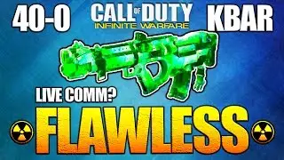 FLAWLESS Kbar Nuke BY MISTAKE??! Unbelievable 40-0 Infinite Warfare Gameplay