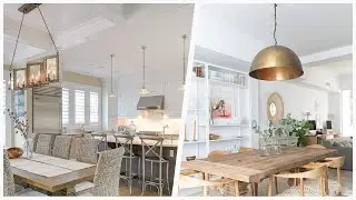 75 Coastal Dining Room Design Ideas You'll Love 😊