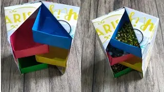 Origami secret box l DIY stepper box#shorts