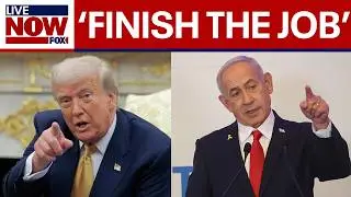 Israel needs to 'finish the job,' Trump says of Hamas in Gaza