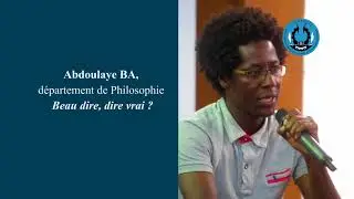 Partie 3 : SEMINAIRE ESTHÉTIQUE DE LA PAROLE, TROISIEME JOURNEE, 07 mars 2018