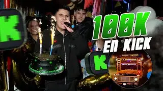 ASI FESTEJAMOS los 100k en KICK 🥳 (CHIVA CON MAY OSORIO Y MURILLO )😱👇🏻| Kike Jav