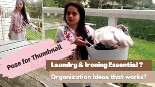 Top 06 Laundry/Ironing Essentials 2025💕What you actually need for Laundry Organization✨Homemaker 🏡