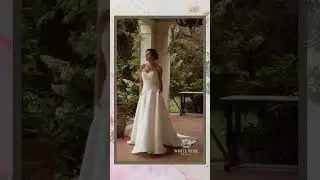 Sophisticated Bridal look available at White Rose Bridal New Jersey