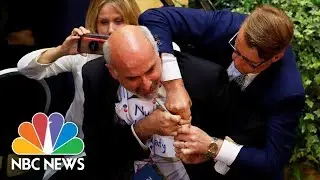 Journalist Forcibly Removed From Trump-Putin Press Conference Room | NBC News