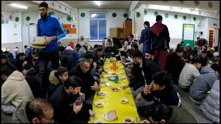 Manchester City UK Iftaar At Noor UL Islam Mosque(Masjid) Bury With My Uncles and Cousins