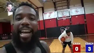 CAHSNASTY 1V1 AGAINST ELITE HIGHSCHOOL COACH( VIDEO REACTION)