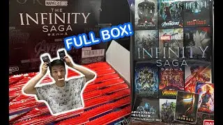 Blind Box Challenge - Unbox Reaction Marvel Infinity Saga Avengers Wafers Ironman Thor アベンジャーズ ウエハース