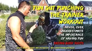 Eating Body Shots | Gut Punching Abs | Fun Belly Punching Workout | Absorb Attacks | Stomach Hits