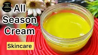 Rice Potato Orange Peel Cream | Homemade All Season Face Cream | Natural Glow & Moisturizer