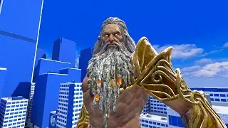 Zeus come for a helper in Garrys mod game Story