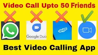 Best video calling app || Best app for group video calling || Video calling app 2020