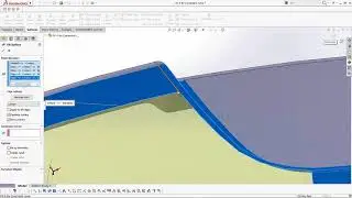 SOLIDWORKS - Constraint Curves in Surface Fill