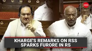 Kharge's remarks on RSS sparks furore in RS