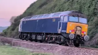 Class 57312 at Dawlish Warren 03/05/2025