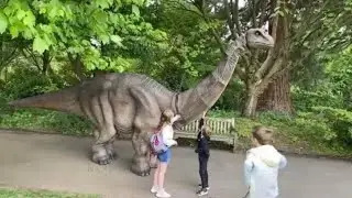 Dinosaurs in Birmingham Botanical Garden | short video | cooking adventure n fun
