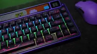 WhatGeek x LEOBOG AMG65 Tri-mode Mechanical Keyboard LED Intelligent Screen
