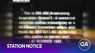 (REMAKE) ABS-CBN Station Notice (Sign-Off) (1989)
