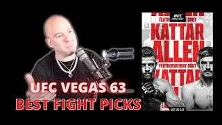 UFC VEGAS 63: KATTAR VS ALLEN | BEST FIGHT PICKS | HALF THE BATTLE