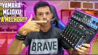 Review YAMAHA MG10XU Mesa De Som Interface de audio pequena mas valente