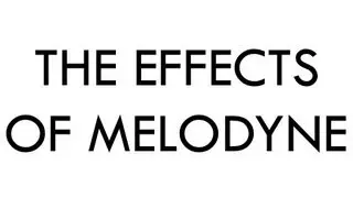 The Effects of Melodyne On A Cappella Music