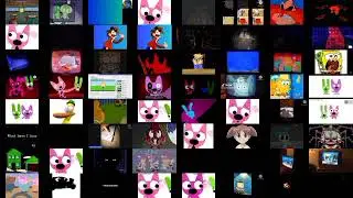 64 Creepypasta Videos Upcoming Jumpscares Played At Once 4