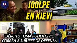 &iexcl;Golpe militar en Kiev! Ej&eacute;rcito toma poder en capital. Corren al 2o de Defensa. Caen esp&iacute;as rusos.