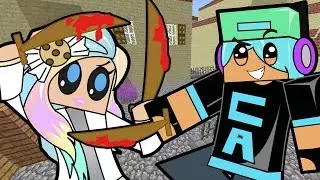 Minecraft Murder Mystery / I Murdered CookieSwirlC! Muwahha / Gamer Chad Plays