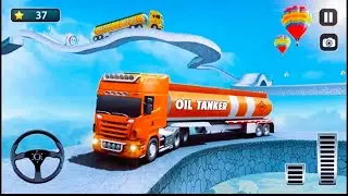 impossible truck driving simulator game | oil tanker truck driving games android gameplay !!