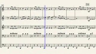 The Peanut Vendor (El Manisero) brass quintet
