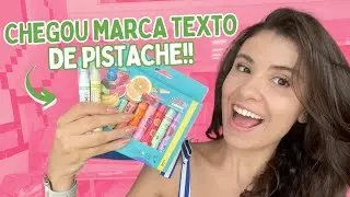 UNBOXING NEWPEN: Chegaram os novos marca textos de cheirinho  + reposi&ccedil;&atilde;o dos itens mais vendidos!