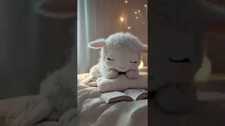 Cute Lamb Plush Hugging Pillow | Bedtime Toy Animation | Gentle Toyroom 🐑☁️