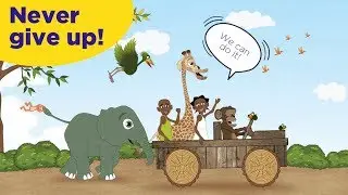 Never Give Up (and keep skip counting) - A Message from the Ubongo Kids!