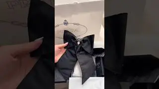 Unbox my NEW Prada bow!