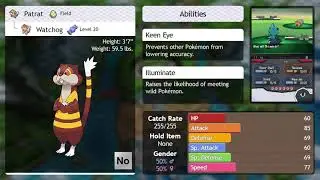 Watchog Description - Chuggaaconroy (Pok&eacute;mon Black & White)