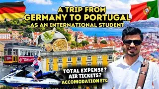 My Trip Experience | Germany to Portugal | Lisbon & Faro Vlog | Beaches, Castle, Food & Travel Tips