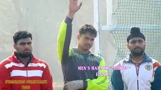 MEN'S  HAMMER THROW  FINAL.  78th ALL INDIA INTER UNIVERSITY ATHLETICS CHAMPIONSHIPS-2017-18