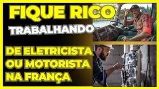 Quanto ganha um eletricista e um  motorista aqui na França