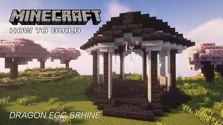 Ender Dragon Egg Shrine - Minecraft How to build