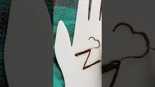 z letter mehndi design#viral #shorts #new #reels #youtubeshorts #viralshorts