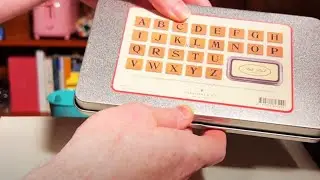 Cavallini & Co Alphabet Stamp Set
