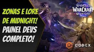 TODAS AS ZONAS, DELVES E RAIDS! Painel Completo com Novidades de MIDNIGHT!