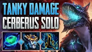 WHEN THE TANK SHREDS! Cerberus Solo Gameplay (SMITE Conquest A-Z)