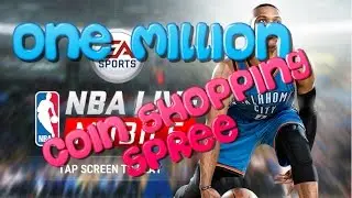 1 Million Coin NBA Live mobile Shopping Spree! Elite pulls! Epic Spending Spree!
