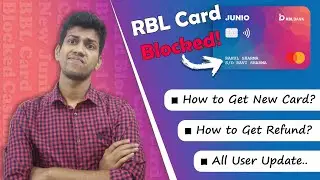 Junio RBL Card Blocked ❌ |  How to Get Refund? How to Get New Junio Card? | New Junio Transcorp Card