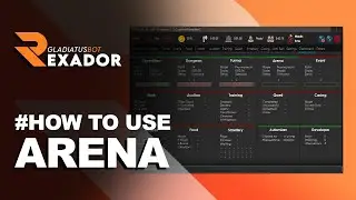 REXADOR GLADIATUS BOT [2020] &ndash; HOW TO USE ARENA FEATURE | Normal