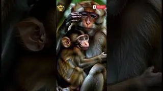 Poor Baby Monkey Rio & His Mother | Heart Touching Emotional Animal Story