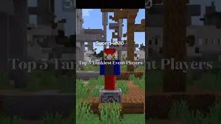 Top 5 Most Durable @Sword4000 Event Players @ElDeathlyMC #minecraft #edit #aura