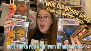 HUGE Funko Pop Haul from Bands4arms!
