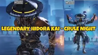 Legendary Hidora Kai - Cruel Night Looks with all information in COD Mobile #callofdutymobile